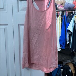 Lululemon Athletica Pink Tank Top